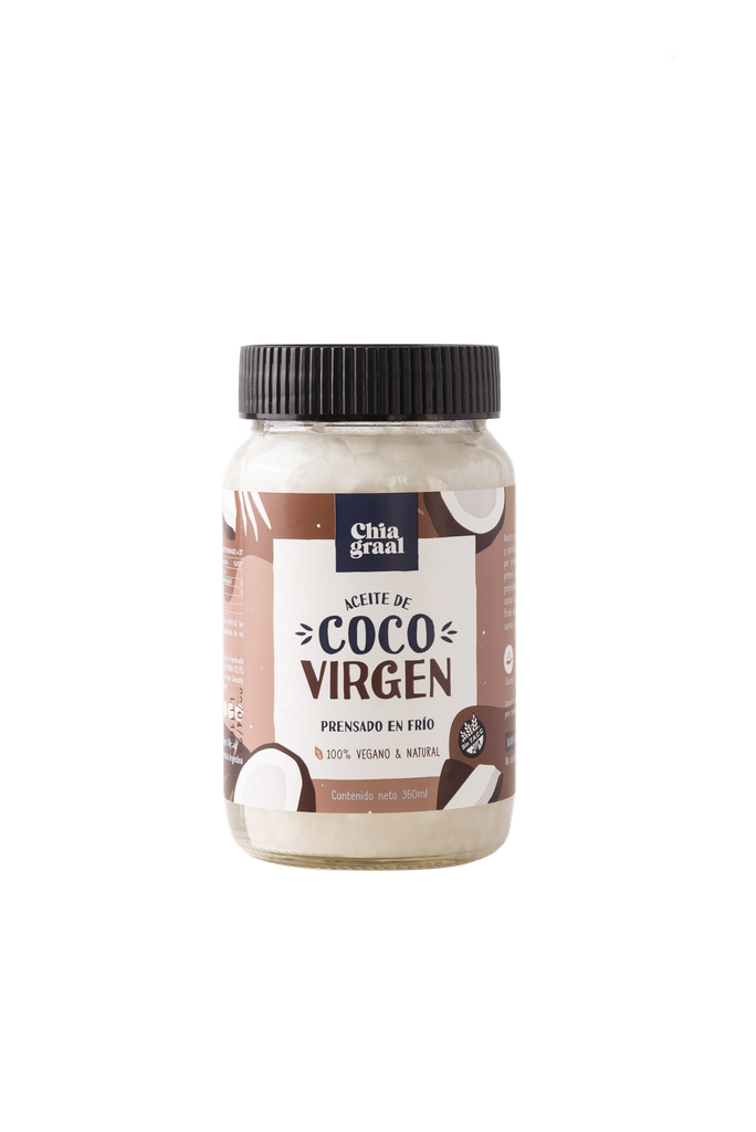 Aceite de coco VIRGEN x360ml - Chia graal