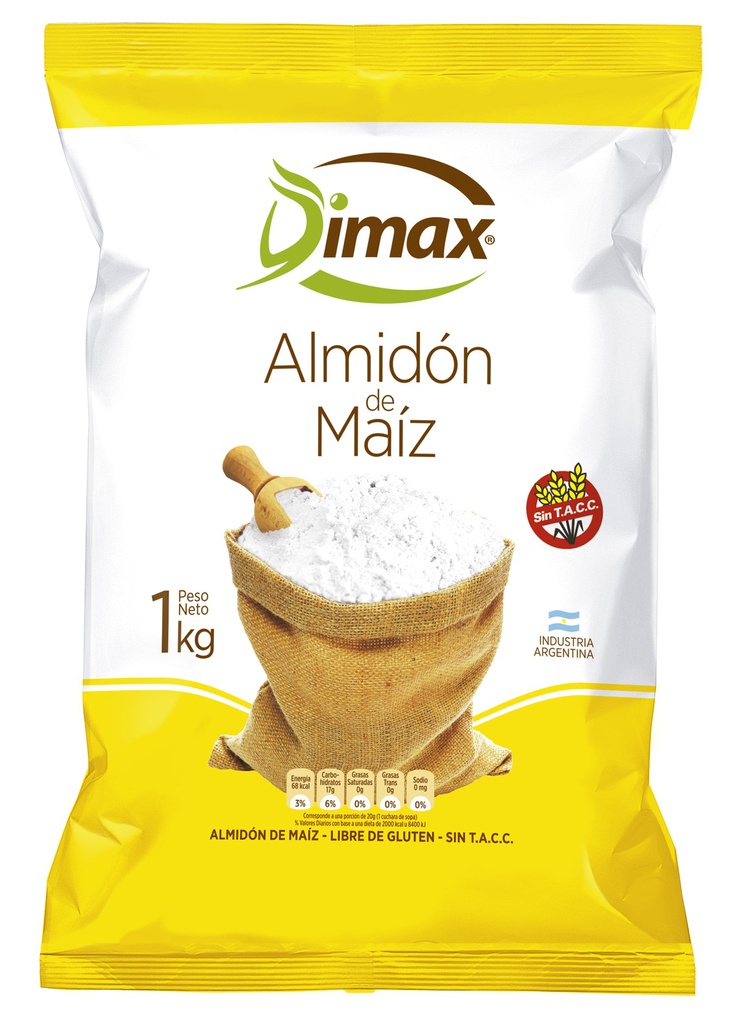 Almidon de MAIZ x1kg - Dimax