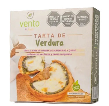 Tarta KETO de VERDURA y QUESO - Vento