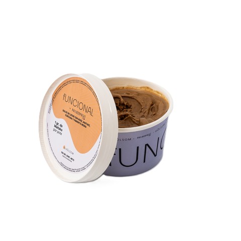 Helado funcional x150g - DDL c/NUEZ, MAITAKE y CURCUMA - Holsom