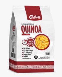 [3258] Pasta proteica fusilli QUINOA x300g - Wakas